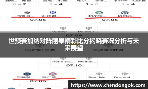 世预赛加纳对阵刚果精彩比分揭晓赛况分析与未来展望